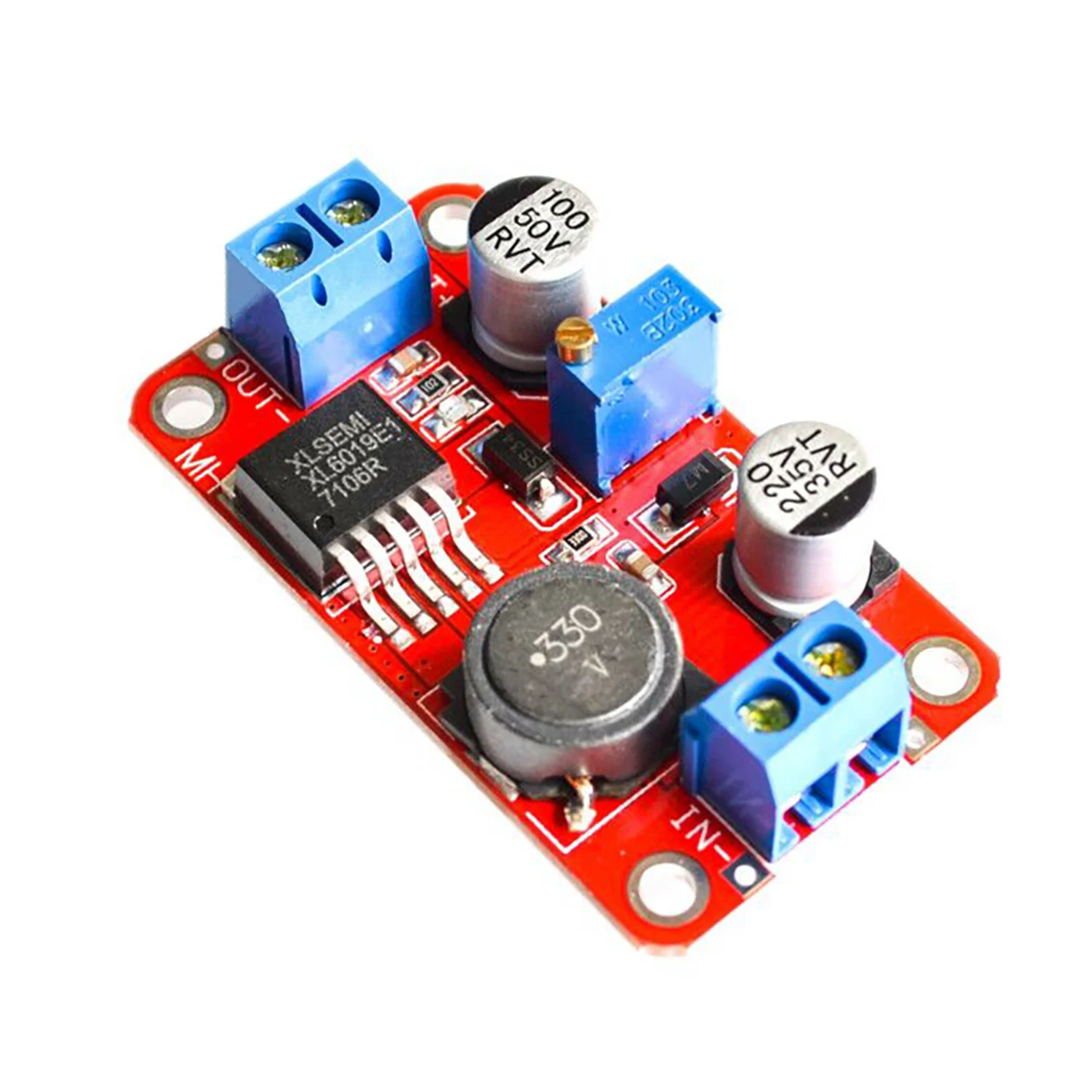 Xl6019dc-dc Улучшенный Регулируемый Модуль повышения мощности напряжения 5A, высокомощный, ультра XL6009 LM2577
Xl6019dc-dc Улучшенный Регулируемый Модуль повышения мощности напряжения 5A, высокомощный, ультра XL6009 LM2577