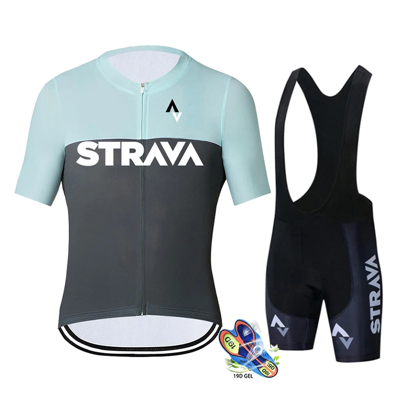 STRAVA 2022 Summer Cycling Jersey Set Short Sleeve Mountain Bike Uniform Ropa Ciclismo Cycling Maillot Man Cycling Clothing Suit
STRAVA 2022 Summer Cycling Jersey Set Short Sleeve Mountain Bike Uniform Ropa Ciclismo Cycling Maillot Man Cycling Clothing Suit