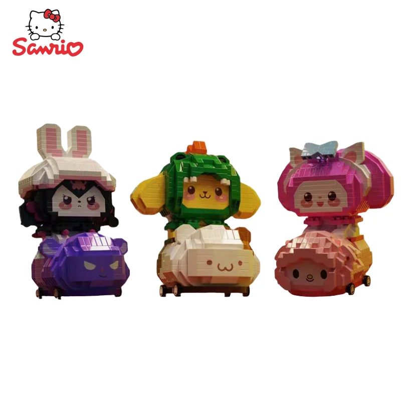 Hello Kitty Kuromi My Melody Sanrio аниме периферийный кавайный милый мультяшный картинг строительные блоки сборная игрушка украшение подарок
Hello Kitty Kuromi My Melody Sanrio аниме периферийный кавайный милый мультяшный картинг строительные блоки сборная игрушка украшение подарок