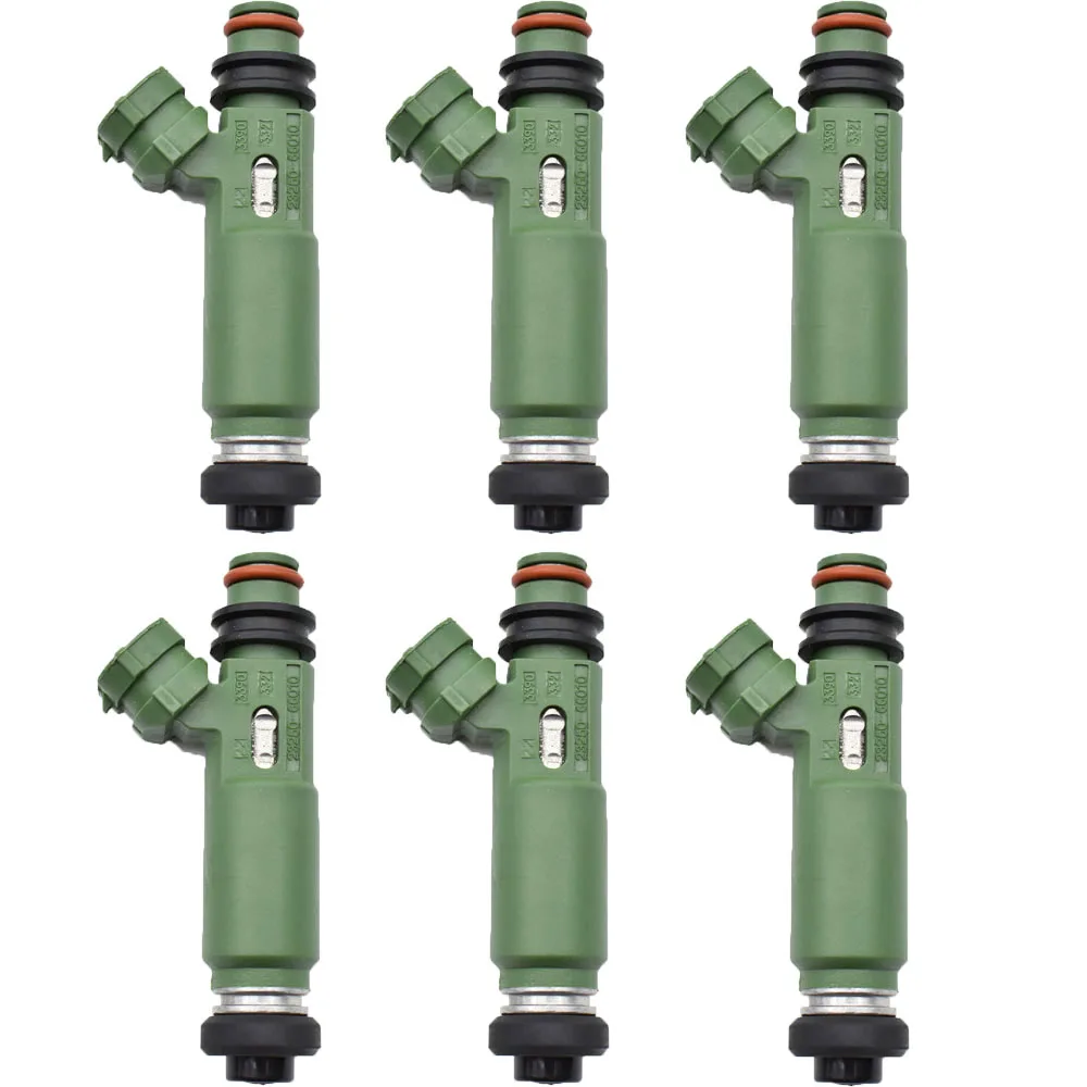 6X Новые высококачественные топливные форсунки 23250-66010 для Toyota- Land Cruiser 100 1999-2009 1FZ 4,5 2325066010 23209-66010
6X Новые высококачественные топливные форсунки 23250-66010 для Toyota- Land Cruiser 100 1999-2009 1FZ 4,5 2325066010 23209-66010