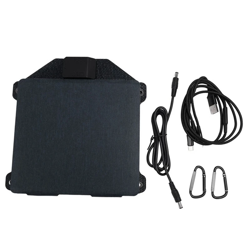 Solar Panel Folding Bag Solar Charging Bag USB Output Solar Charger Black Outdoor For Camping Outdoor Trekking
Solar Panel Folding Bag Solar Charging Bag USB Output Solar Charger Black Outdoor For Camping Outdoor Trekking