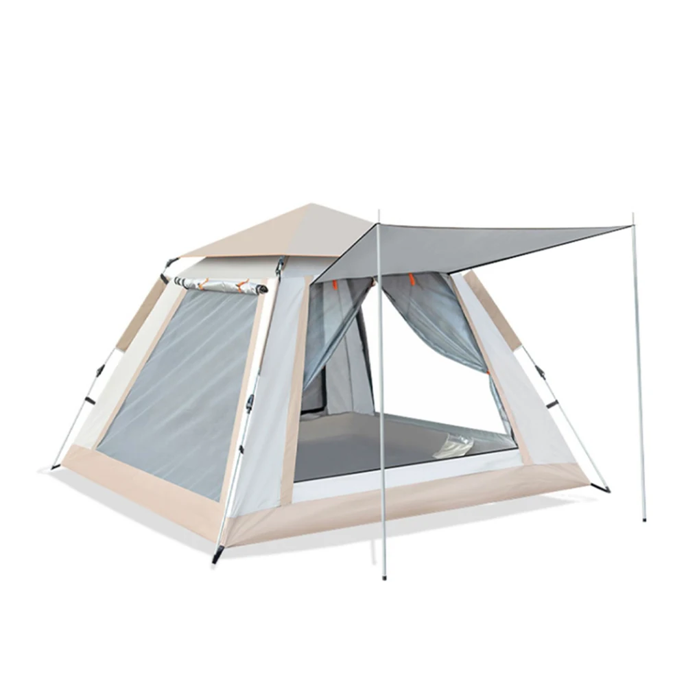 

Туристическая палатка на 3-4 человек, полностью автоматическая, быстрооткрытая, водонепроницаемая, солнцезащитная, для походов, панорамная ...