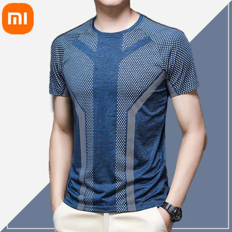 Xiaomi men's ice silk quick-drying sports T-shirt breathable sweat-absorbing comfortable skin-friendly fitness short sleeve
Xiaomi men's ice silk quick-drying sports T-shirt breathable sweat-absorbing comfortable skin-friendly fitness short sleeve