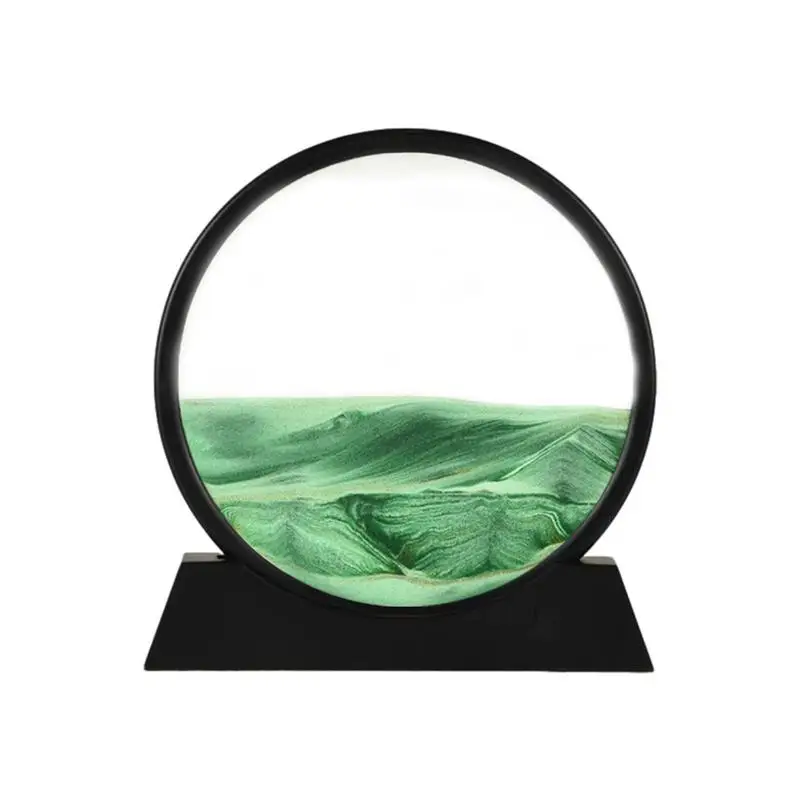 Dynamic Sand Picture 3D Round Glass Red Orange Moving Sand Art Mountains Valleys Flowing Sand Picture Home Office Sand Pictures
Dynamic Sand Picture 3D Round Glass Red Orange Moving Sand Art Mountains Valleys Flowing Sand Picture Home Office Sand Pictures