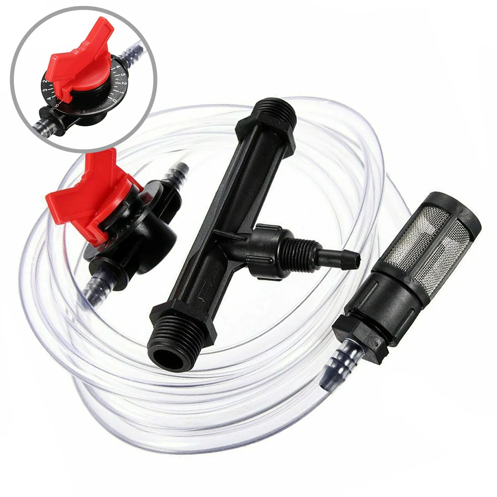 3/4" Garden Irrigation Device Venturi Fertilizer Injector Switch Water Tube With Switch And Filter Agricultural Watering Tool
3/4" Garden Irrigation Device Venturi Fertilizer Injector Switch Water Tube With Switch And Filter Agricultural Watering Tool