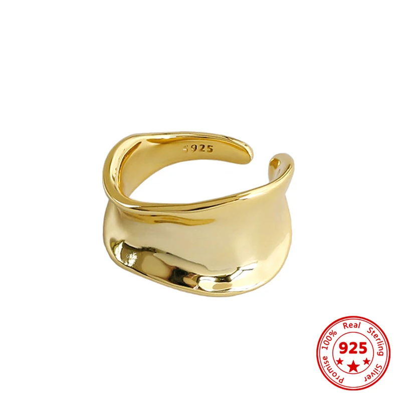 Fashionable Exquisite Jewelry Simple Open Ring Ins Style S925 Sterling Silver Female Rings Personality Wild Send Girlfriend Gift
Fashionable Exquisite Jewelry Simple Open Ring Ins Style S925 Sterling Silver Female Rings Personality Wild Send Girlfriend Gift