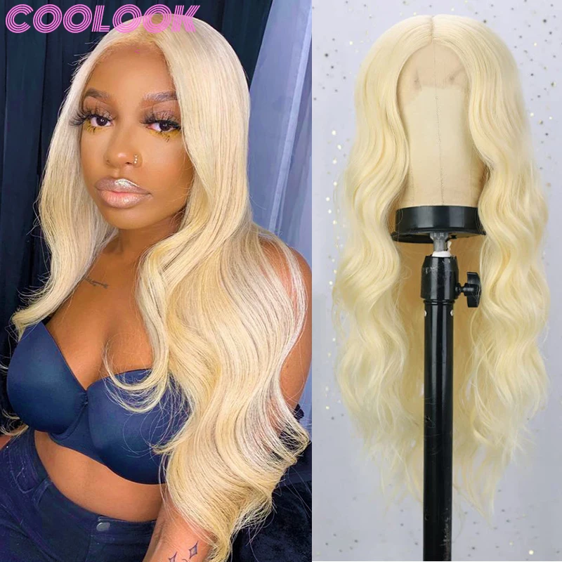 613 Blonde Body Wave Lace Front Wig 26 Inch Long Synthetic Wavy Lace Frontal Wigs for Black Women Natural Brown Wave Cosplay Wig
613 Blonde Body Wave Lace Front Wig 26 Inch Long Synthetic Wavy Lace Frontal Wigs for Black Women Natural Brown Wave Cosplay Wig