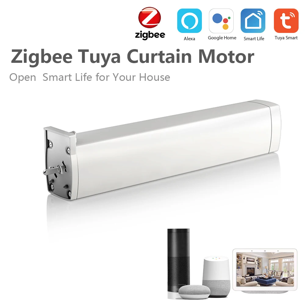 Электрический мотор для штор Tuya Smart Zigbee, бесшумный таймер для занавесок с автоматическим мотором, Голосовое управление/приложение, пульт ди...
Электрический мотор для штор Tuya Smart Zigbee, бесшумный таймер для занавесок с автоматическим мотором, Голосовое управление/приложение, пульт ди...