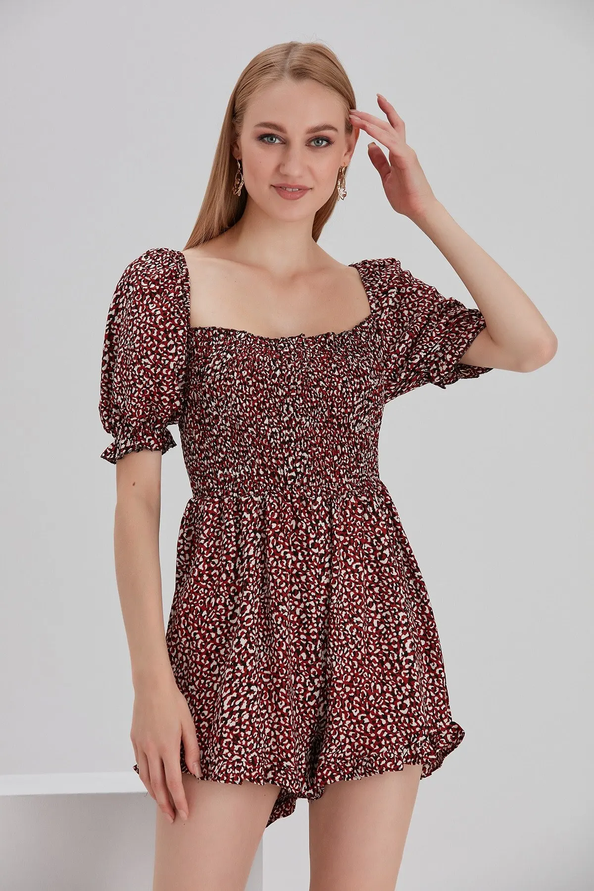 Women's Overalls Patterned Short Sleeve Shorts Jumpsuit Hot Casual Fashion Sleeveless Baggy Trousers Jumpsuit Jumpsuit
Women's Overalls Patterned Short Sleeve Shorts Jumpsuit Hot Casual Fashion Sleeveless Baggy Trousers Jumpsuit Jumpsuit
