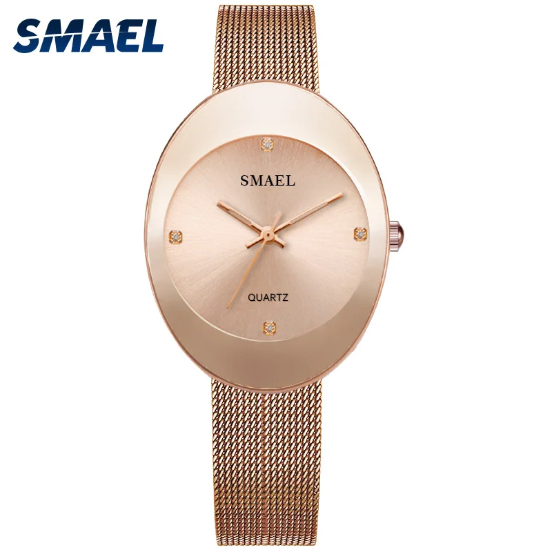 SMAEL New Stainless Watch Quartz Watches Women Fashion casual Brand Luxury Ladies clock digital SL1880 Woman Watches Waterproof
SMAEL New Stainless Watch Quartz Watches Women Fashion casual Brand Luxury Ladies clock digital SL1880 Woman Watches Waterproof