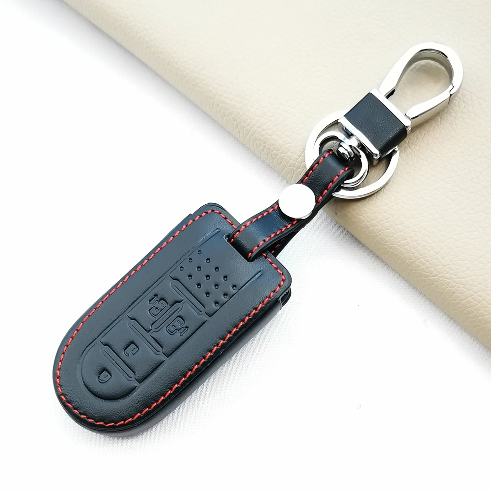 New Leather Car Key Case Cover for Toyota Rush Daihatsu Tanto LA600S LA800S LA610S Perodua 2/4 Buttons Protect Shell
New Leather Car Key Case Cover for Toyota Rush Daihatsu Tanto LA600S LA800S LA610S Perodua 2/4 Buttons Protect Shell