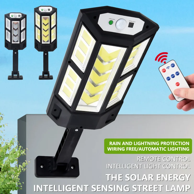 Outdoor Solar Lights 3 Modes PIR Motion Sensor Garden Light Wall Lamps Patio Deck Remote Control Waterproof Lighting Street Lamp
Outdoor Solar Lights 3 Modes PIR Motion Sensor Garden Light Wall Lamps Patio Deck Remote Control Waterproof Lighting Street Lamp