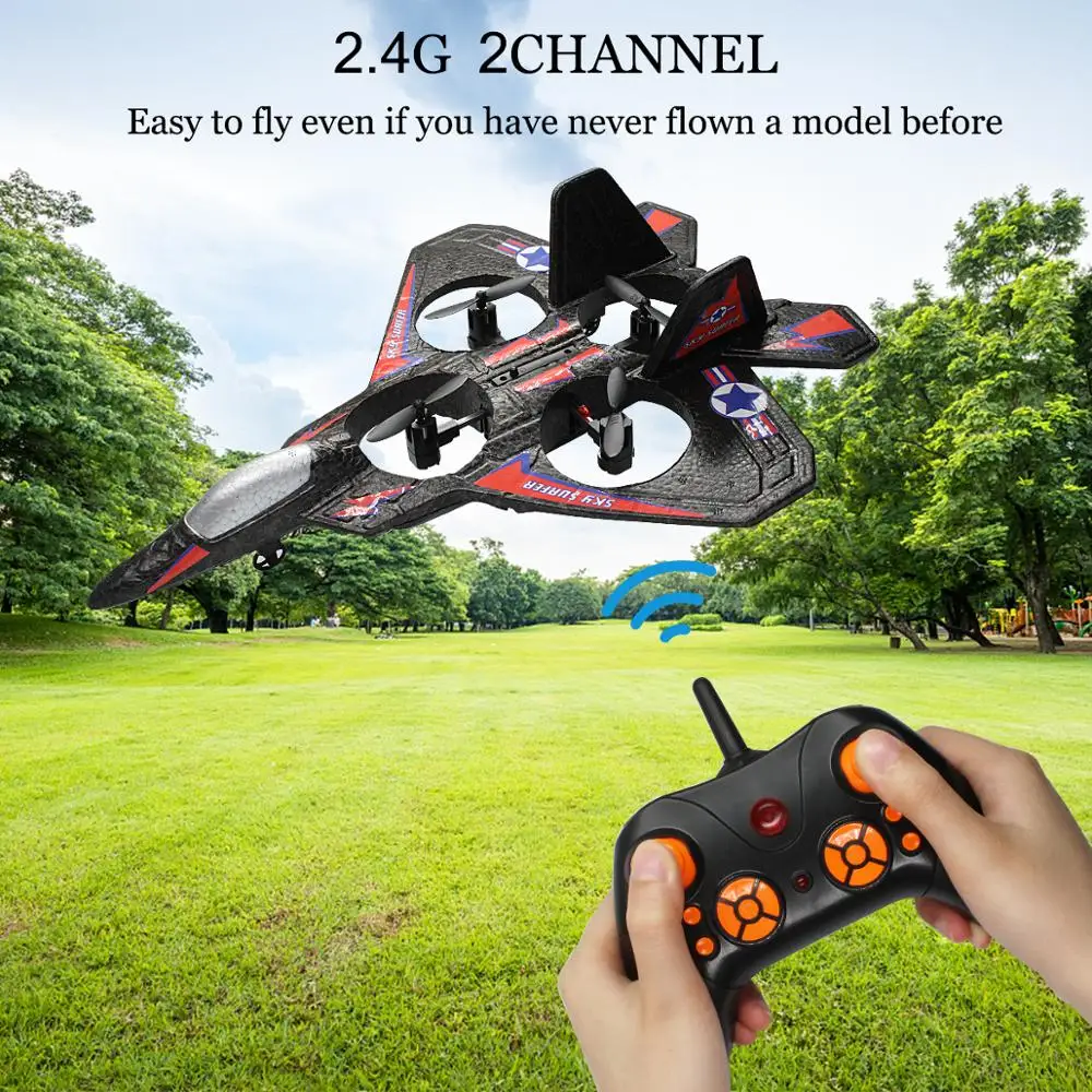 RC Airplane Fixed Wing Drone Model Aircraft Electric Foam Phantom Remote Control Fighter Quadcopter Glider Plane Aircraf
RC Airplane Fixed Wing Drone Model Aircraft Electric Foam Phantom Remote Control Fighter Quadcopter Glider Plane Aircraf