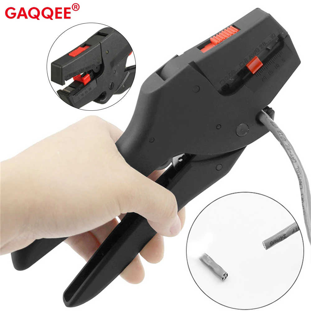 Self-Adjusting Wire Stripper Automatic Wire Stripping Pliers 2 in 1 Heavy Duty Tool For Cutting 0.03-10mm² 32-7AWG Cutter Tools
Self-Adjusting Wire Stripper Automatic Wire Stripping Pliers 2 in 1 Heavy Duty Tool For Cutting 0.03-10mm² 32-7AWG Cutter Tools