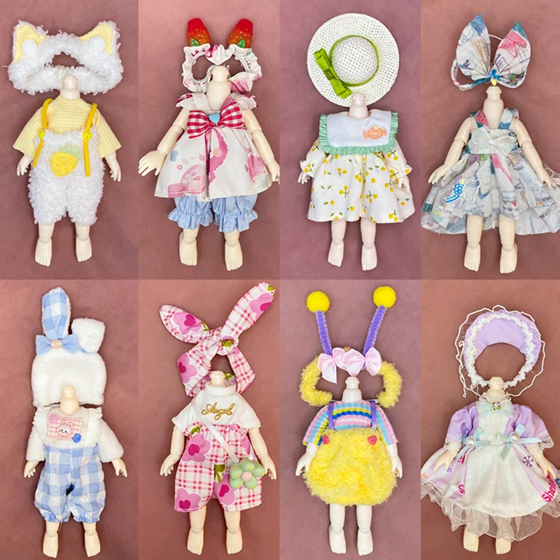 1 комплект одежды для куклы 16-17 см, модный костюм 1/12 или 1/8, юбка для куклы, 6 дюймов, милая одежда, униформа
1 комплект одежды для куклы 16-17 см, модный костюм 1/12 или 1/8, юбка для куклы, 6 дюймов, милая одежда, униформа