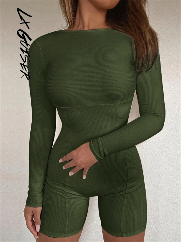 Женский трикотажный комбинезон Lx Guiser Y2k, повседневный Облегающий комбинезон с длинным рукавом и круглым вырезом, весна-лето 2023
Женский трикотажный комбинезон Lx Guiser Y2k, повседневный Облегающий комбинезон с длинным рукавом и круглым вырезом, весна-лето 2023