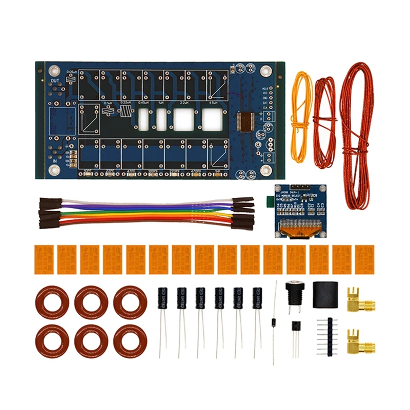 ATU-100 DIY комплекты 1,8-50 МГц ATU-100Mini автоматический антенный тюнер N7DDC 0,96 Oled, программирование/SMD
ATU-100 DIY комплекты 1,8-50 МГц ATU-100Mini автоматический антенный тюнер N7DDC 0,96 Oled, программирование/SMD