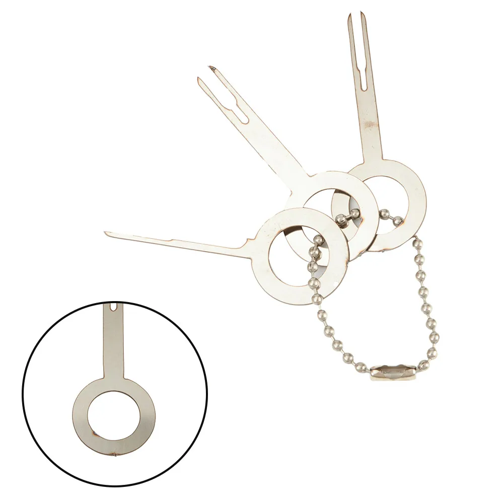 3pcs Automotive Plug Terminal Removal Tool Electrical Terminal Key Pin Wiring Crimp Connector Removel Puller Tool
3pcs Automotive Plug Terminal Removal Tool Electrical Terminal Key Pin Wiring Crimp Connector Removel Puller Tool
