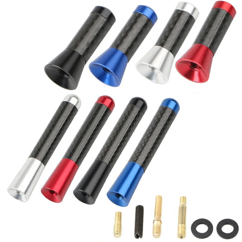 7PCS Universal Carbon Fiber Car Antenna Car Roof Antenna Set 3.5cm 8cm Red Blue Silver Black Auto Exterior Decor Accessories
7PCS Universal Carbon Fiber Car Antenna Car Roof Antenna Set 3.5cm 8cm Red Blue Silver Black Auto Exterior Decor Accessories