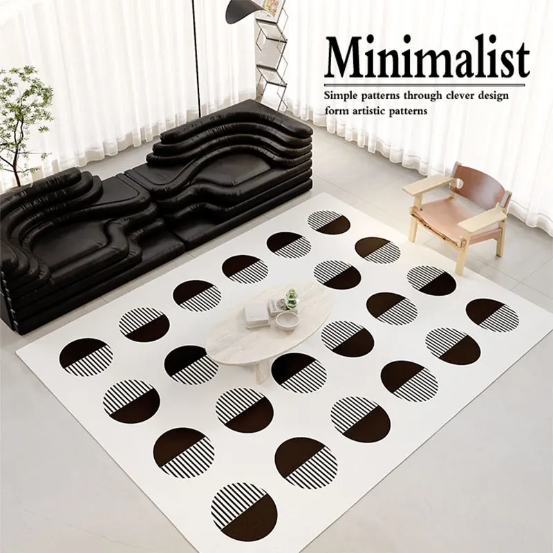 Современные ковры для гостиной светильник роскошный декоративный ковер для спальни минималистичный большой мягкий домашний моющийся нескользящий коврик для отдыха 
Современные ковры для гостиной светильник роскошный декоративный ковер для спальни минималистичный большой мягкий домашний моющийся нескользящий коврик для отдыха