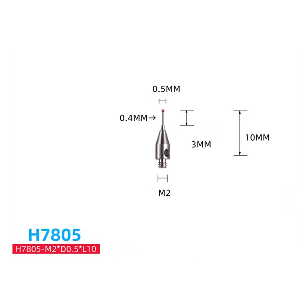 Tip Indicator Probe M2 Ball Thread Micrometer Gauge Indicator Probe Dial Tester Lever Dial Indicator Contact Points Test Tools
Tip Indicator Probe M2 Ball Thread Micrometer Gauge Indicator Probe Dial Tester Lever Dial Indicator Contact Points Test Tools