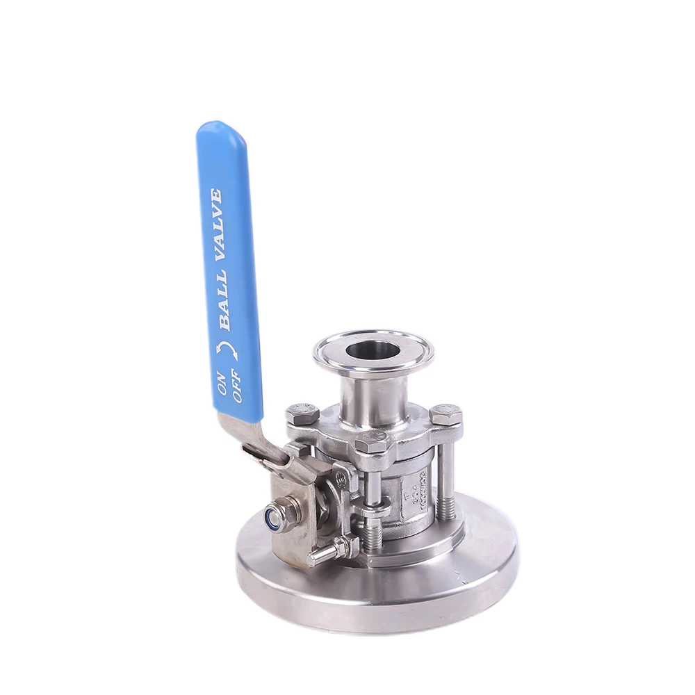SS304 SS316L manual clamp flange end tank bottom ball valve with control unit position sensor
SS304 SS316L manual clamp flange end tank bottom ball valve with control unit position sensor