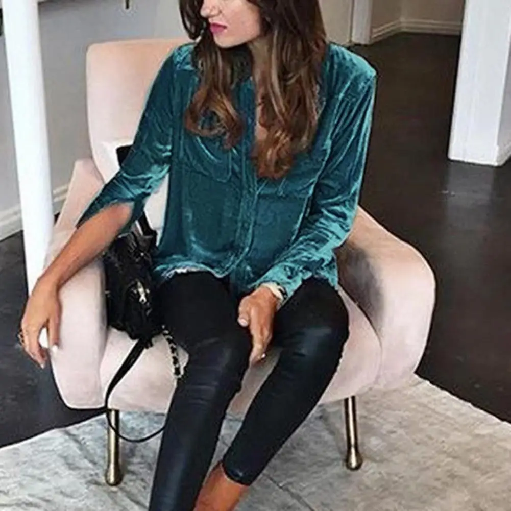 Популярная Осенняя Женская термоусадочная рубашка с лацканами, однобортная Рабочая Рубашка с пуговицами и планкой
Популярная Осенняя Женская термоусадочная рубашка с лацканами, однобортная Рабочая Рубашка с пуговицами и планкой