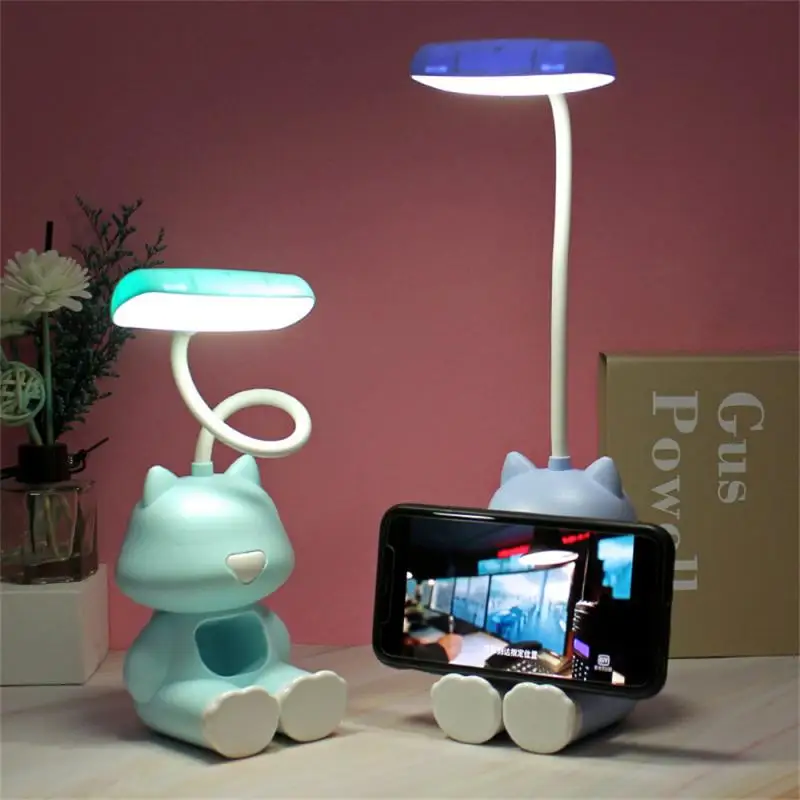 Cute Small Table Lamp Student Desktop Cat Led Reading Table Lamp Mobile Phone Holder Usb Charging Lamp Night Lamp Kids Gift
Cute Small Table Lamp Student Desktop Cat Led Reading Table Lamp Mobile Phone Holder Usb Charging Lamp Night Lamp Kids Gift