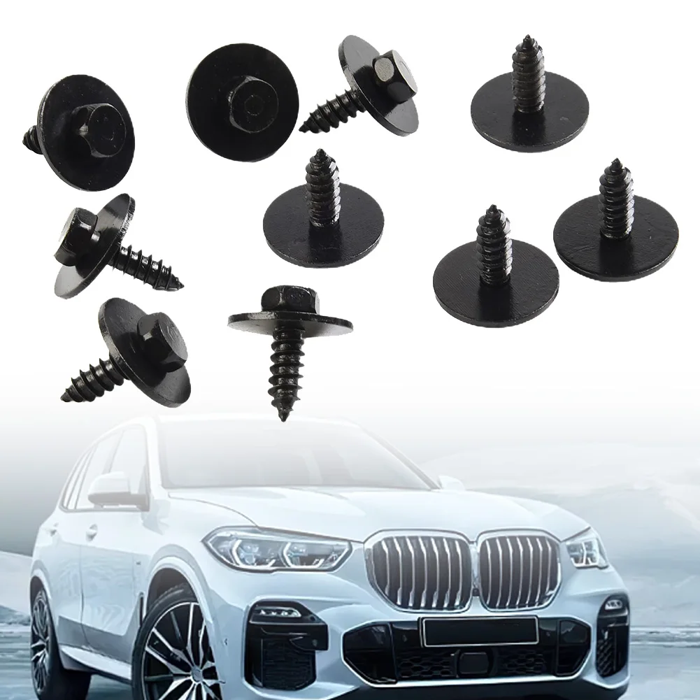 10Pcs Hex Head Metal Screw Car Fender Bumper Cross Head Screw Washer Metal Self-tapping Screws For E46 E60 E90 07147129160
10Pcs Hex Head Metal Screw Car Fender Bumper Cross Head Screw Washer Metal Self-tapping Screws For E46 E60 E90 07147129160