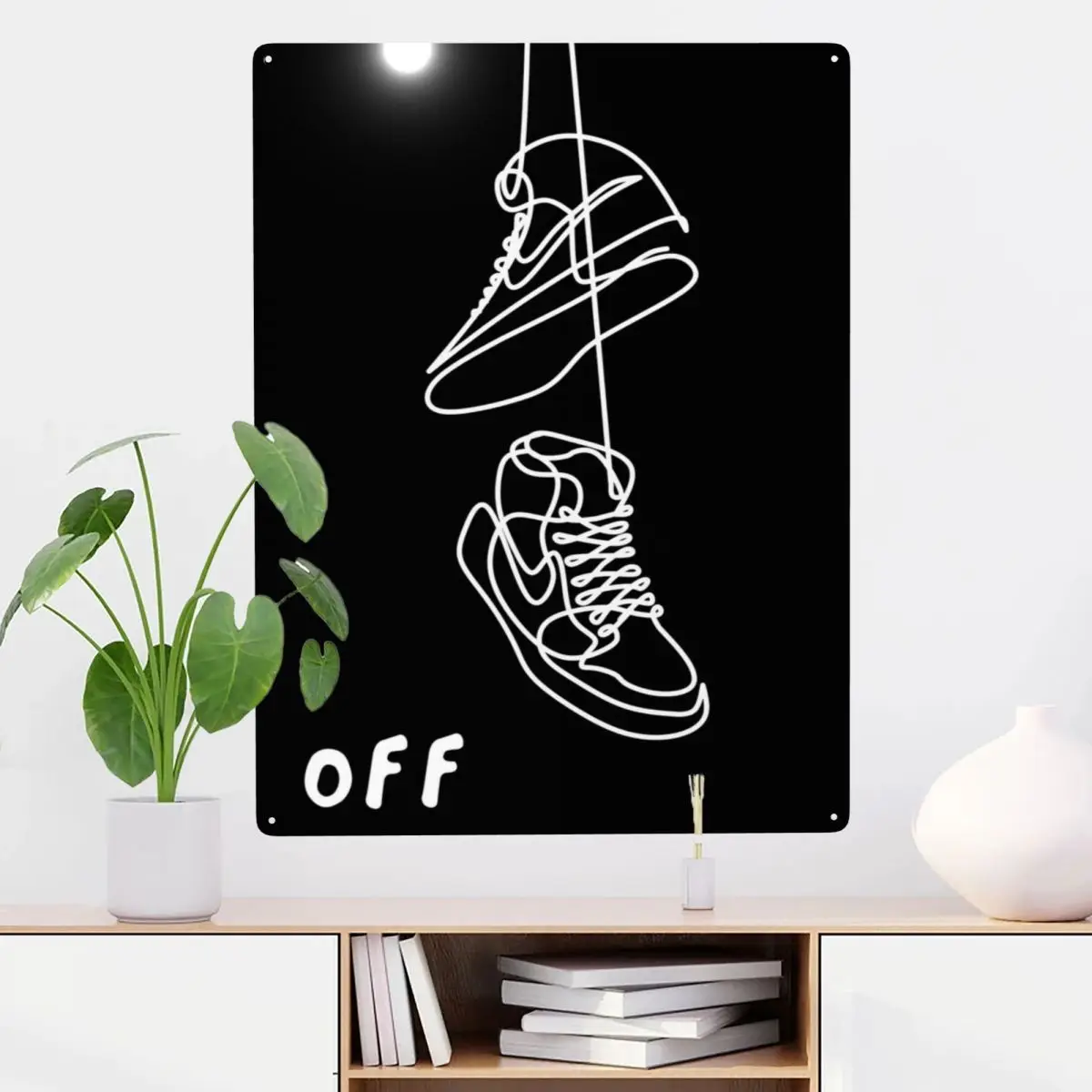 Off Hanging White Metal Tin Sign Decor Tin Sign Wear-resistant Beautiful Coffee Shop
Off Hanging White Metal Tin Sign Decor Tin Sign Wear-resistant Beautiful Coffee Shop
