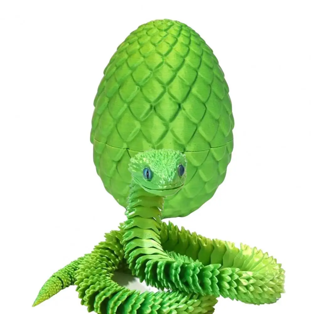 3D-фигурка змеиного яйца 
3D-фигурка змеиного яйца