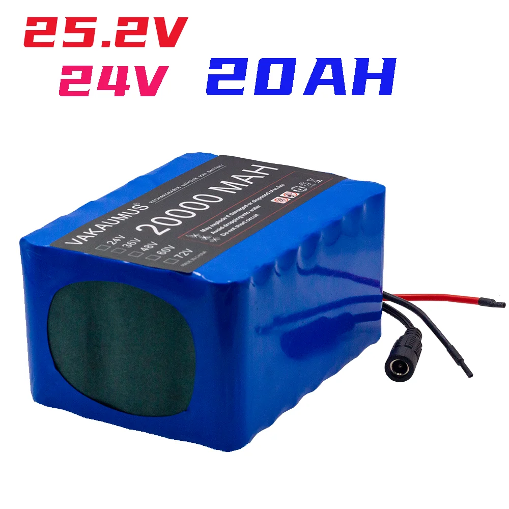 24V 20AH 6S6P 25.2V 250W 350W 500W Ebike Electric Bicycle Scooter Children's Car Lawn Mower Sprayer 18650 Lithium Battery Pack
24V 20AH 6S6P 25.2V 250W 350W 500W Ebike Electric Bicycle Scooter Children's Car Lawn Mower Sprayer 18650 Lithium Battery Pack