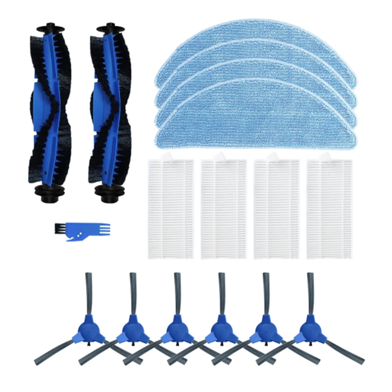 Запасные части для робота-пылесоса Cecotec Conga 2290 Ultra 05661, боковая щетка, фильтр НЕРА, насадка на швабру
Запасные части для робота-пылесоса Cecotec Conga 2290 Ultra 05661, боковая щетка, фильтр НЕРА, насадка на швабру