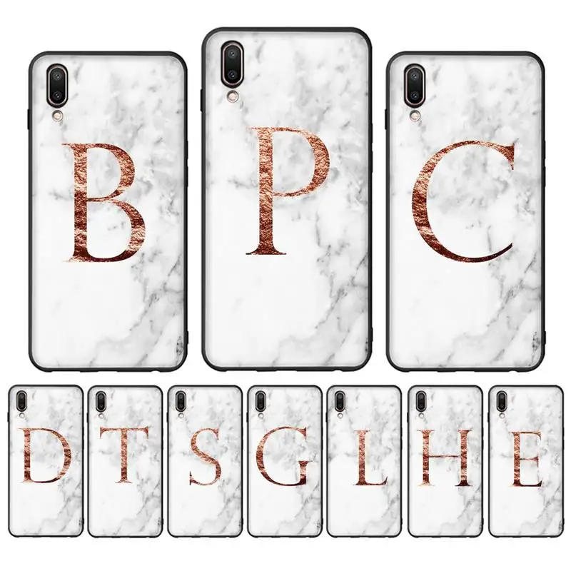 Marble Letter Phone Case For Oppo Reno Realme C3 6Pro Cover For vivo Y91C Y17 Y19 Funda Capa
Marble Letter Phone Case For Oppo Reno Realme C3 6Pro Cover For vivo Y91C Y17 Y19 Funda Capa
