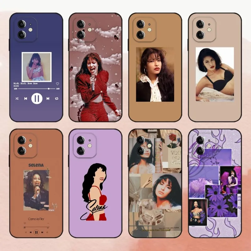 Selena Quintanilla Phone Case For Iphone 13 11 12 Pro Max Xr X Xs Mini 6 6s 7 8 Plus SE 2022 Black Soft Silicone Cover
Selena Quintanilla Phone Case For Iphone 13 11 12 Pro Max Xr X Xs Mini 6 6s 7 8 Plus SE 2022 Black Soft Silicone Cover