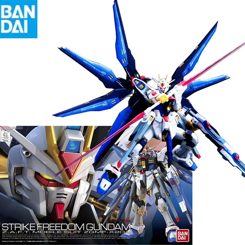 Bandai Gunpla Rg 14 1/144 Zgmf-X20A Strike Freedom Gundam Assembly Model Movable Joint High Quality Collectible Models Kid Gift
Bandai Gunpla Rg 14 1/144 Zgmf-X20A Strike Freedom Gundam Assembly Model Movable Joint High Quality Collectible Models Kid Gift