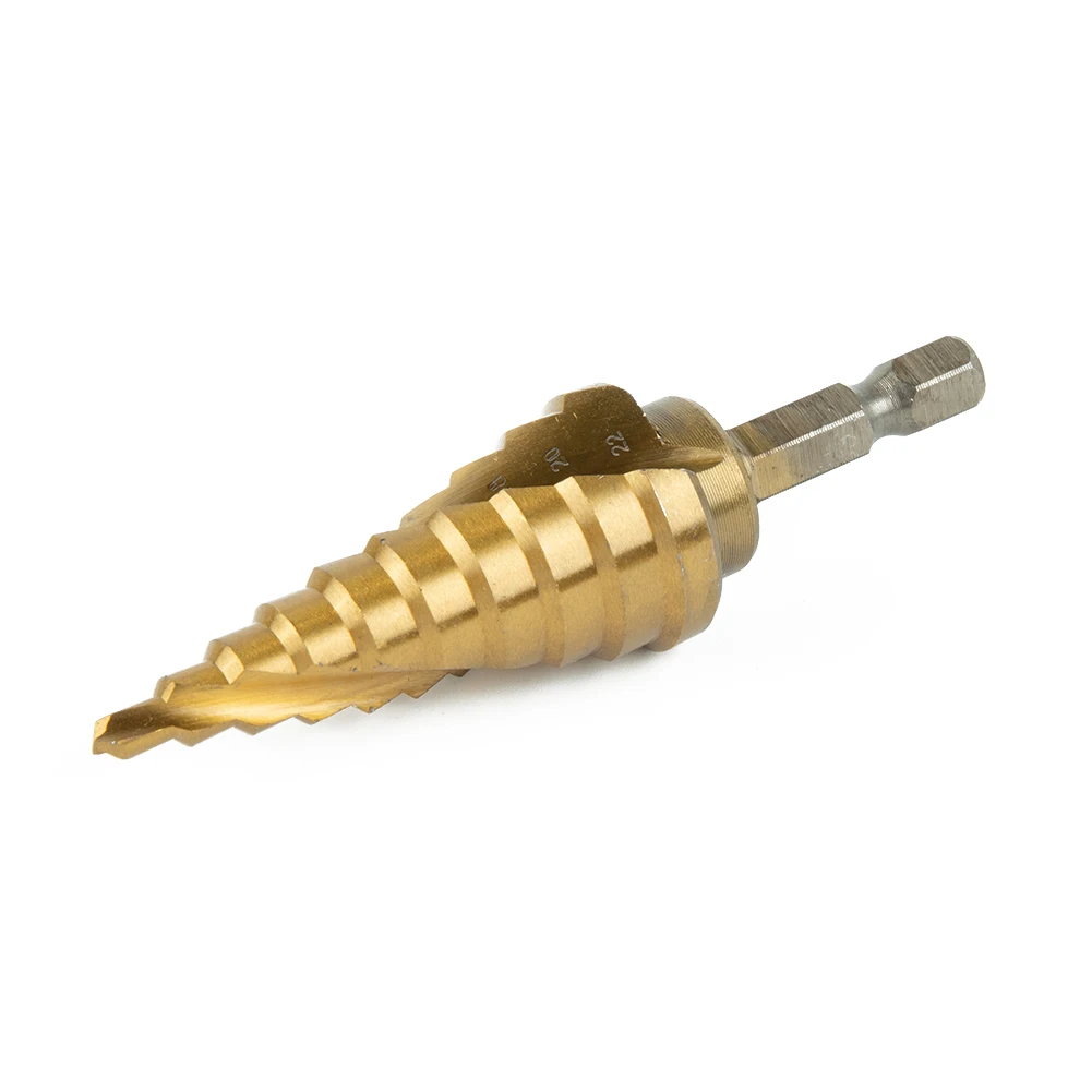 Titanium Coated Step Drill Bit Drill Bit Gold HSS Insulation Boards Sheet Iron Plate Step Cone 4-22mm Aluminum Dropship In Stock
Titanium Coated Step Drill Bit Drill Bit Gold HSS Insulation Boards Sheet Iron Plate Step Cone 4-22mm Aluminum Dropship In Stock