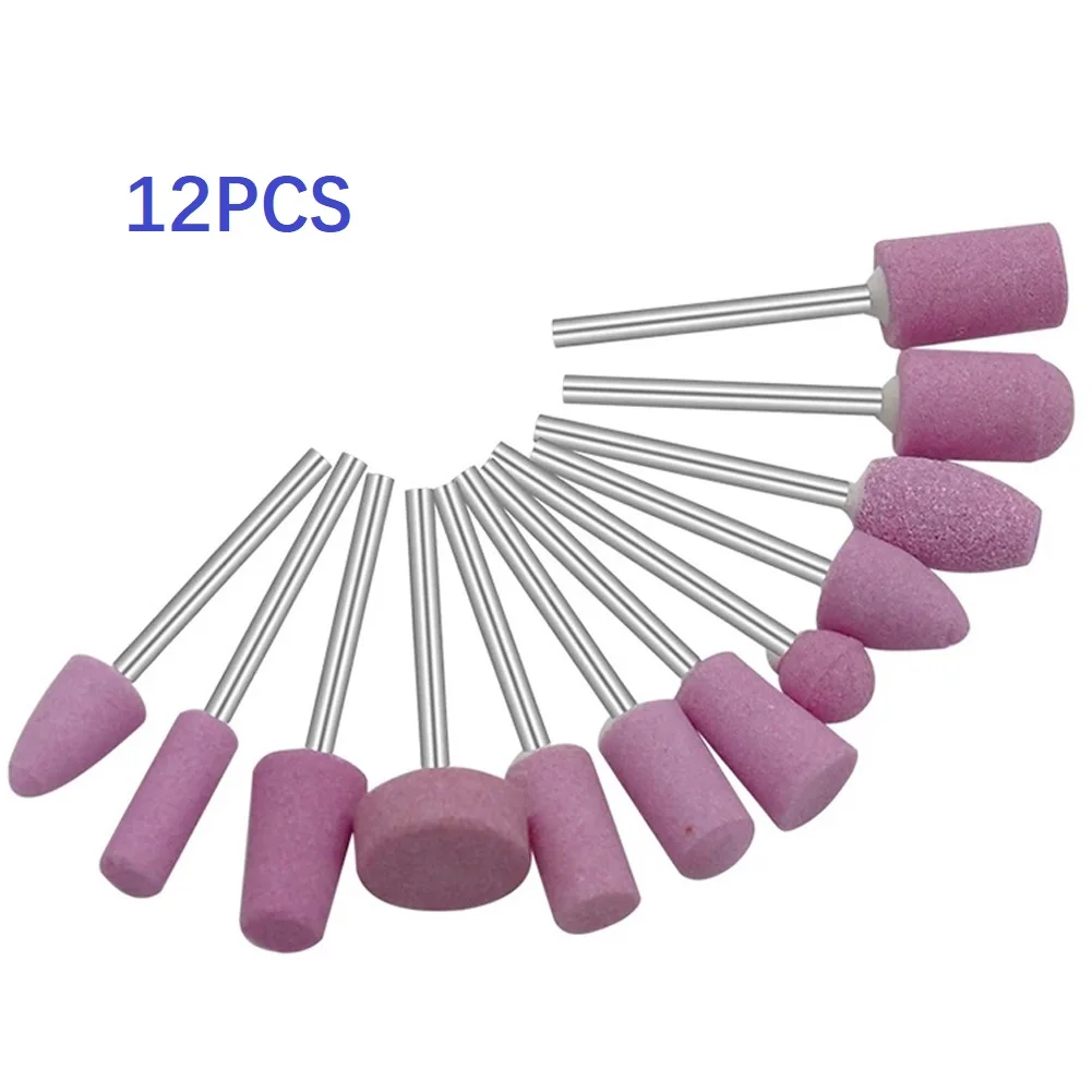 12pcs Abrasive Mounted Stone For Rotary Tools Grinding Wheel Head Accessories Rotary Power Tools Ceramic Grinding Head Polishing
12pcs Abrasive Mounted Stone For Rotary Tools Grinding Wheel Head Accessories Rotary Power Tools Ceramic Grinding Head Polishing