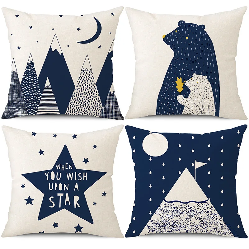 Decorative Pillow Case Star Moon Throw Pillow Cover Pyramid Geometry Linen Pillowcases for Home Decor for Sofa Couch Bed 18x18
Decorative Pillow Case Star Moon Throw Pillow Cover Pyramid Geometry Linen Pillowcases for Home Decor for Sofa Couch Bed 18x18