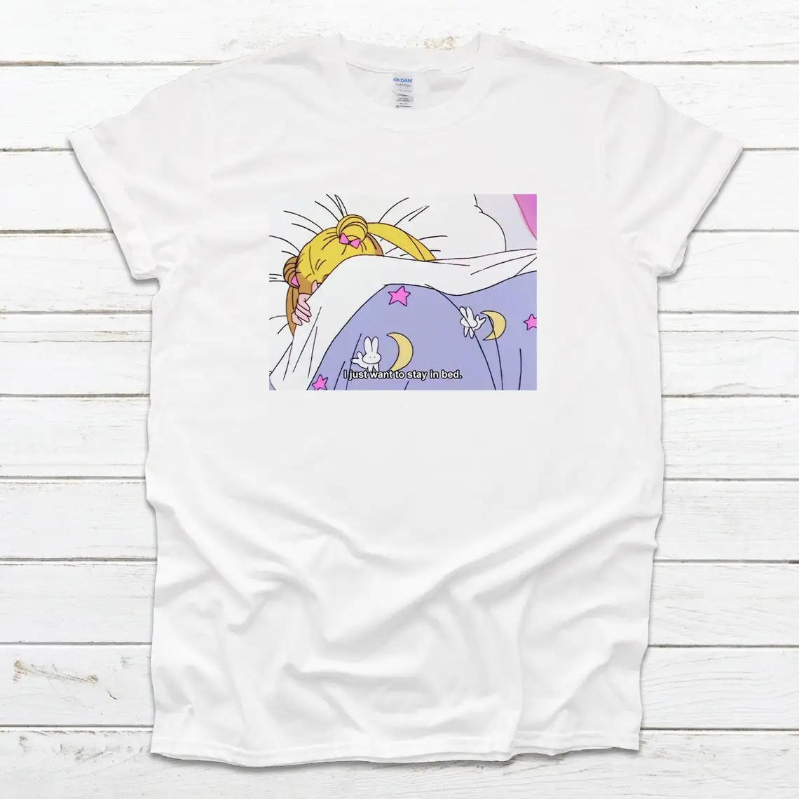 Sailor Anime I Just Want To Stay In Bed T Shirt Funny Japanese Anime Luna Serena Tees Kawaii Harajuku Tops Anime Lover Gift
Sailor Anime I Just Want To Stay In Bed T Shirt Funny Japanese Anime Luna Serena Tees Kawaii Harajuku Tops Anime Lover Gift