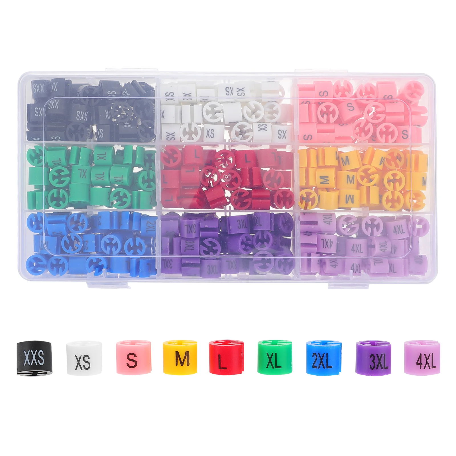 Size Hangermarkers Garment Clips Coding Closet Labels Snap Clothes Hangers Wire Retail Organization Coded Color Sizer Colored
Size Hangermarkers Garment Clips Coding Closet Labels Snap Clothes Hangers Wire Retail Organization Coded Color Sizer Colored