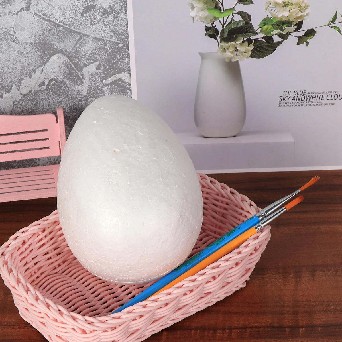 Foam Easter Eggs Egg Styrofoam Crafts White Diy Polystyrene Craft Kids Painting Cones Ornaments Handmade Home School Making
Foam Easter Eggs Egg Styrofoam Crafts White Diy Polystyrene Craft Kids Painting Cones Ornaments Handmade Home School Making