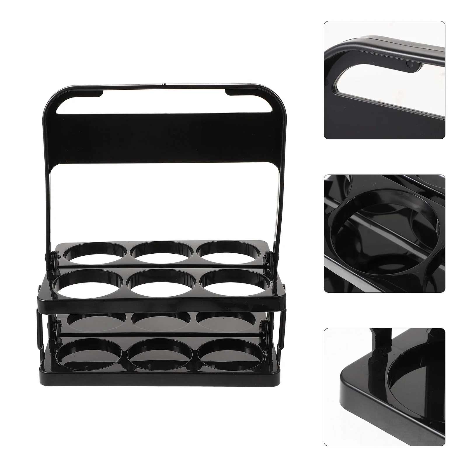 Folding Water Bottle Sports Cage Cup Holder Bottles Organizer Drink Rack Beverage Storage Reusable Carrier
Folding Water Bottle Sports Cage Cup Holder Bottles Organizer Drink Rack Beverage Storage Reusable Carrier