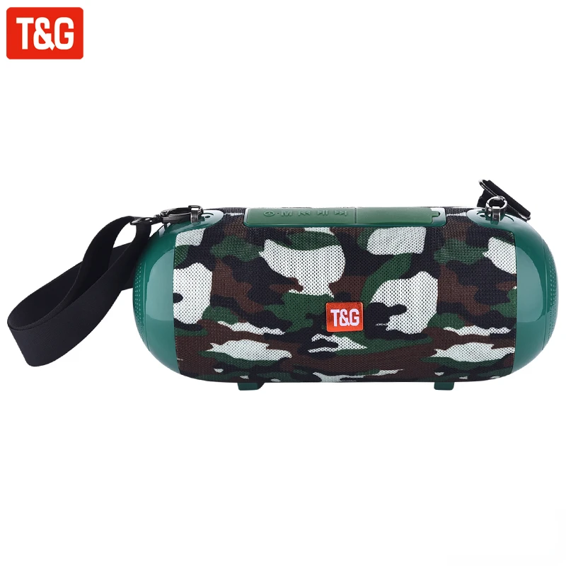 Беспроводная портативная Bluetooth-Колонка T & G TG503, уличная Поддержка FM-радио TF со съемным плечевым ремнем и сабвуфером
Беспроводная портативная Bluetooth-Колонка T & G TG503, уличная Поддержка FM-радио TF со съемным плечевым ремнем и сабвуфером