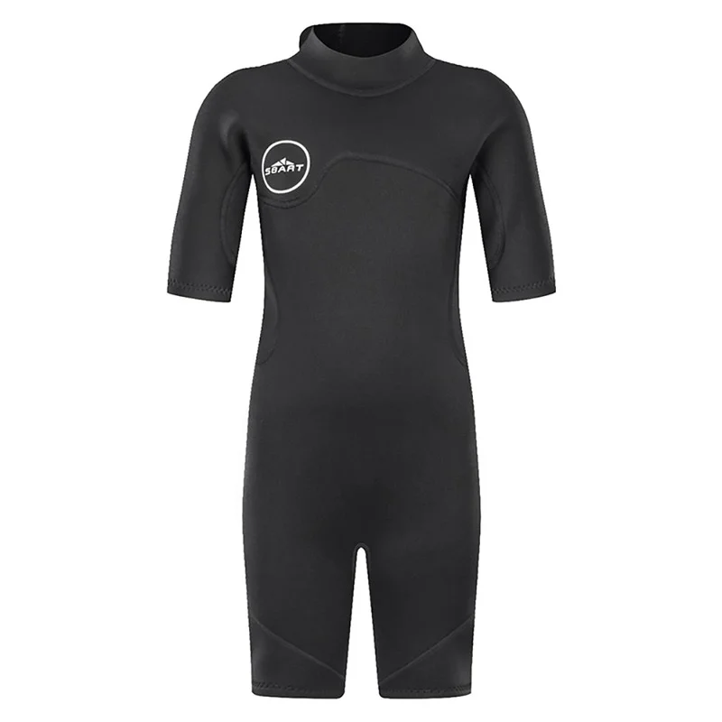 SBART Children Shorty Wetsuit 2mm One Piece Neoprene Nylon Diving Suit for Boy 3-12 Years Black Keep Warm Sunscreen Swimsuit
SBART Children Shorty Wetsuit 2mm One Piece Neoprene Nylon Diving Suit for Boy 3-12 Years Black Keep Warm Sunscreen Swimsuit