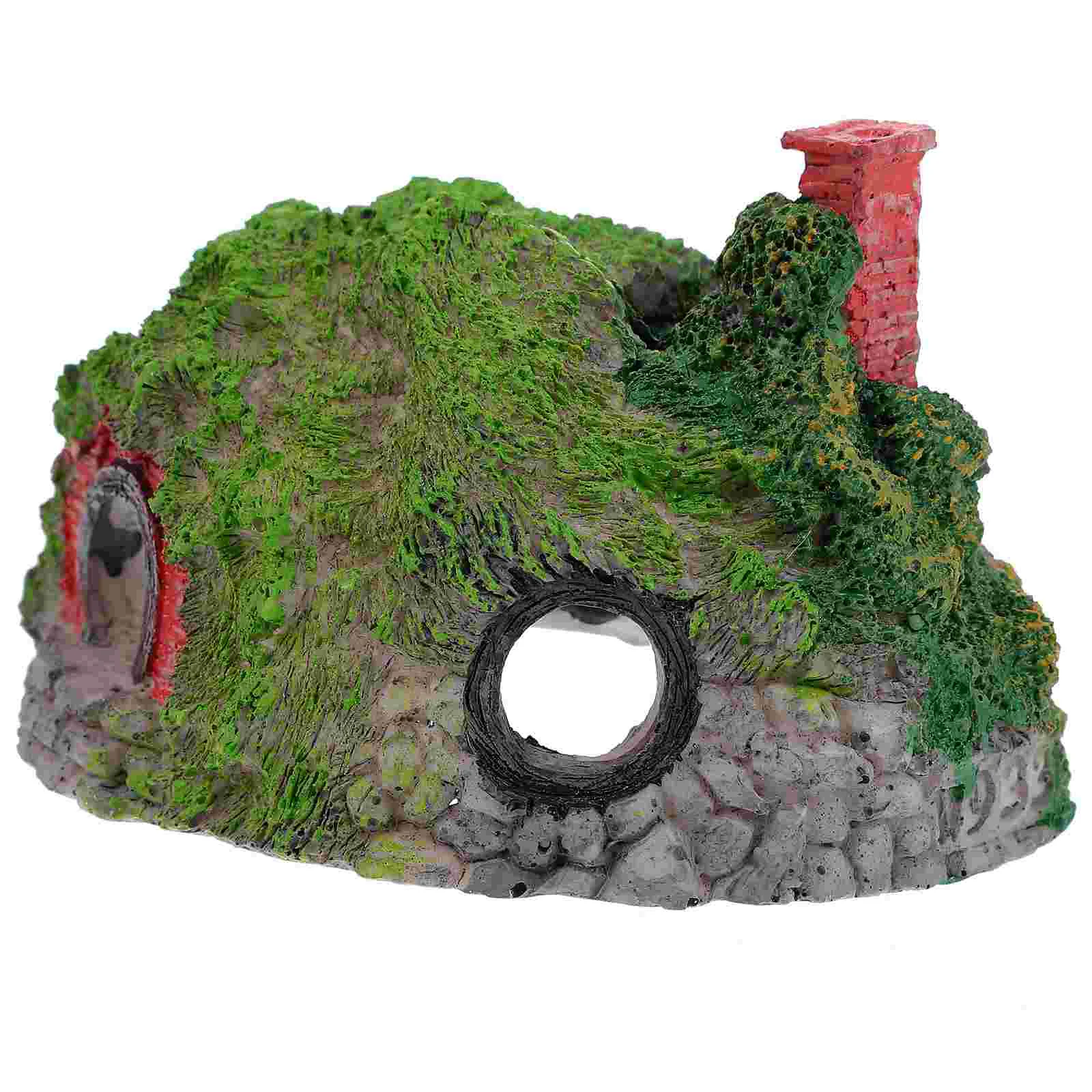 Fish Decorations Tank Landscaping Aquarium Tabletop Cave Delicate Decorative Compact Resin 
Fish Decorations Tank Landscaping Aquarium Tabletop Cave Delicate Decorative Compact Resin