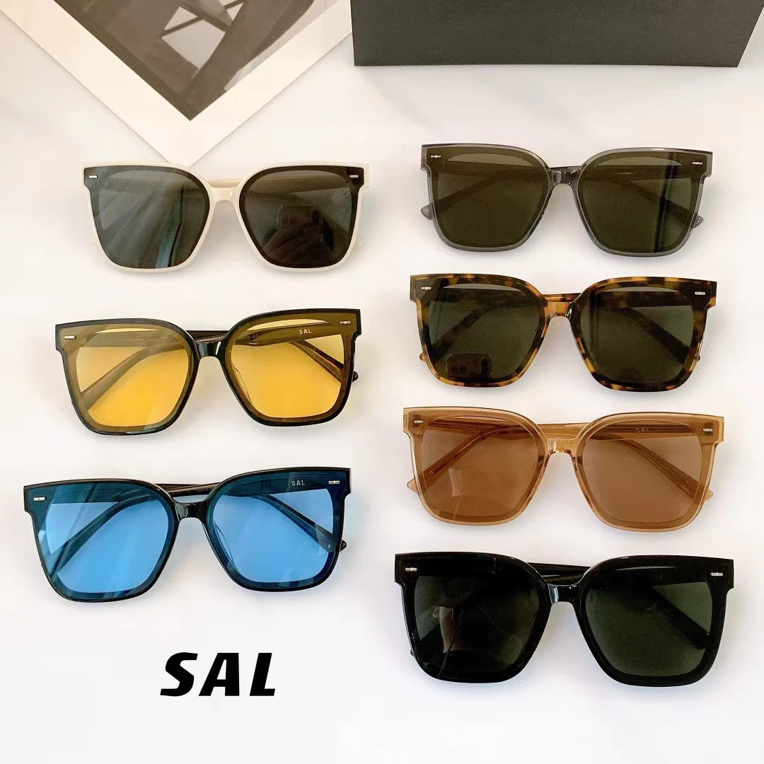 New GENTLE MONSTER Brand Korean SAL Square Sunglasses Polarized UV400 Oversized Summer Sunglasses Women Men GM
New GENTLE MONSTER Brand Korean SAL Square Sunglasses Polarized UV400 Oversized Summer Sunglasses Women Men GM