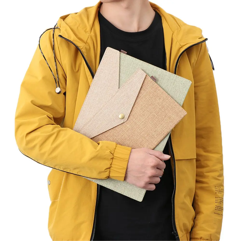 1PC Simple A4/A5 Elegant Big Capacity Document Bag Imitation Linen Canvas Felt File Bag Briefcase File Folders Office Supply
1PC Simple A4/A5 Elegant Big Capacity Document Bag Imitation Linen Canvas Felt File Bag Briefcase File Folders Office Supply