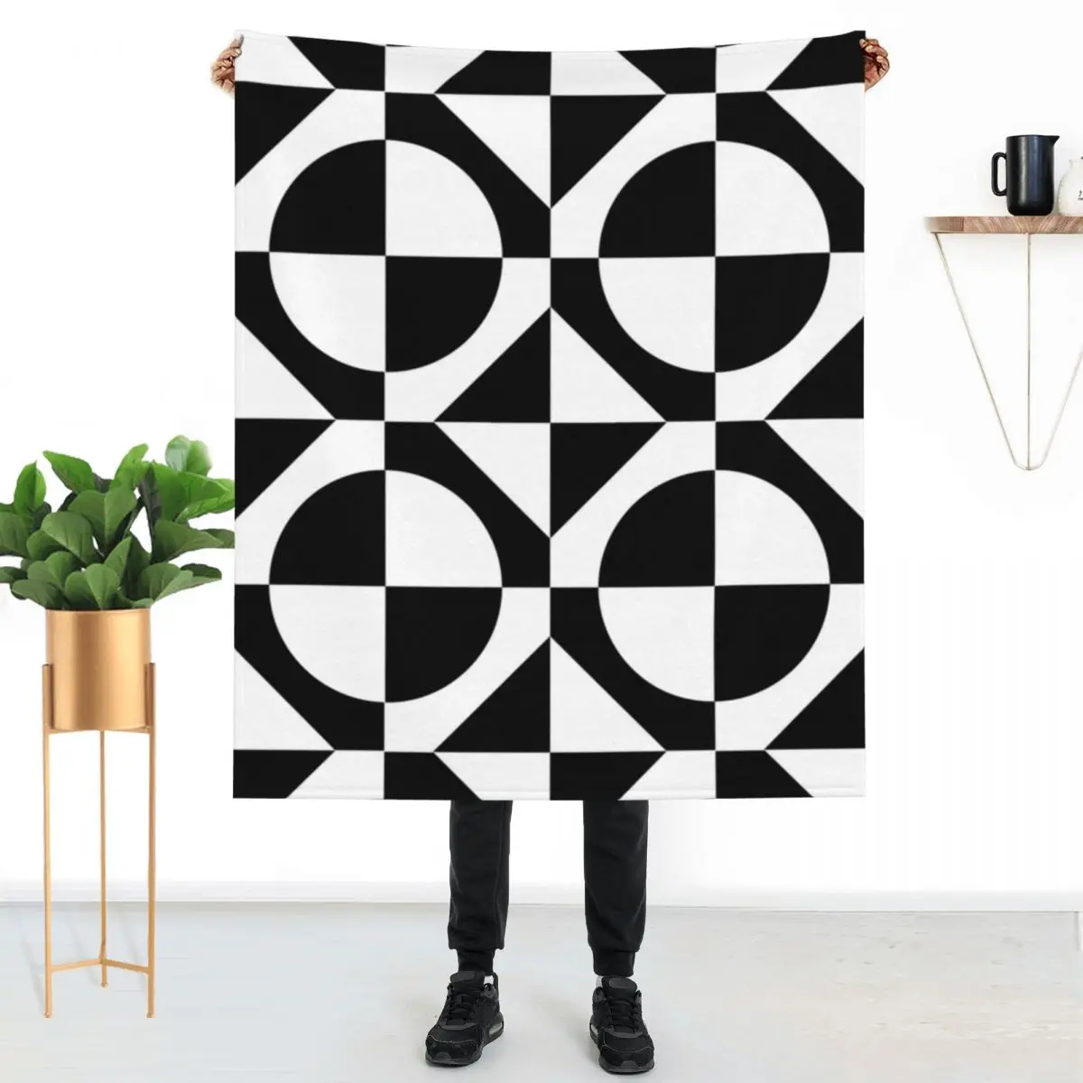 Two Tone Blanket Black White 60S Style Thick Furry Throw Blanket For Sleeping Thick Blankets 
Two Tone Blanket Black White 60S Style Thick Furry Throw Blanket For Sleeping Thick Blankets