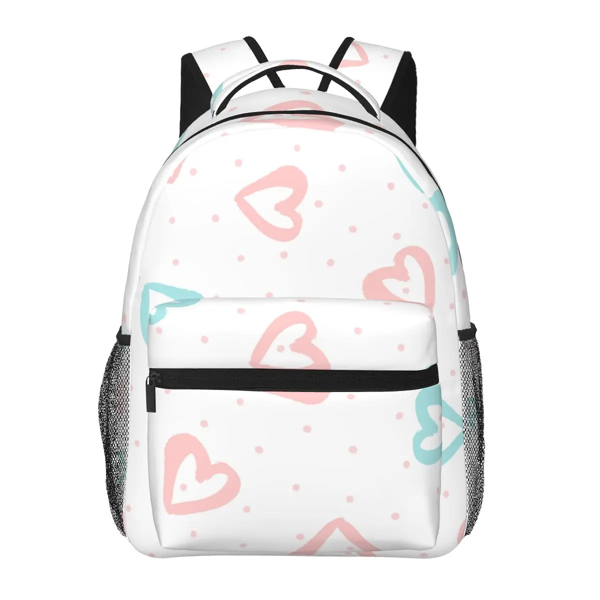 School Bag for Girls Boys Laptop Backbag Children Backpack Dots And Hearts Watercolour Bag Pack
School Bag for Girls Boys Laptop Backbag Children Backpack Dots And Hearts Watercolour Bag Pack
